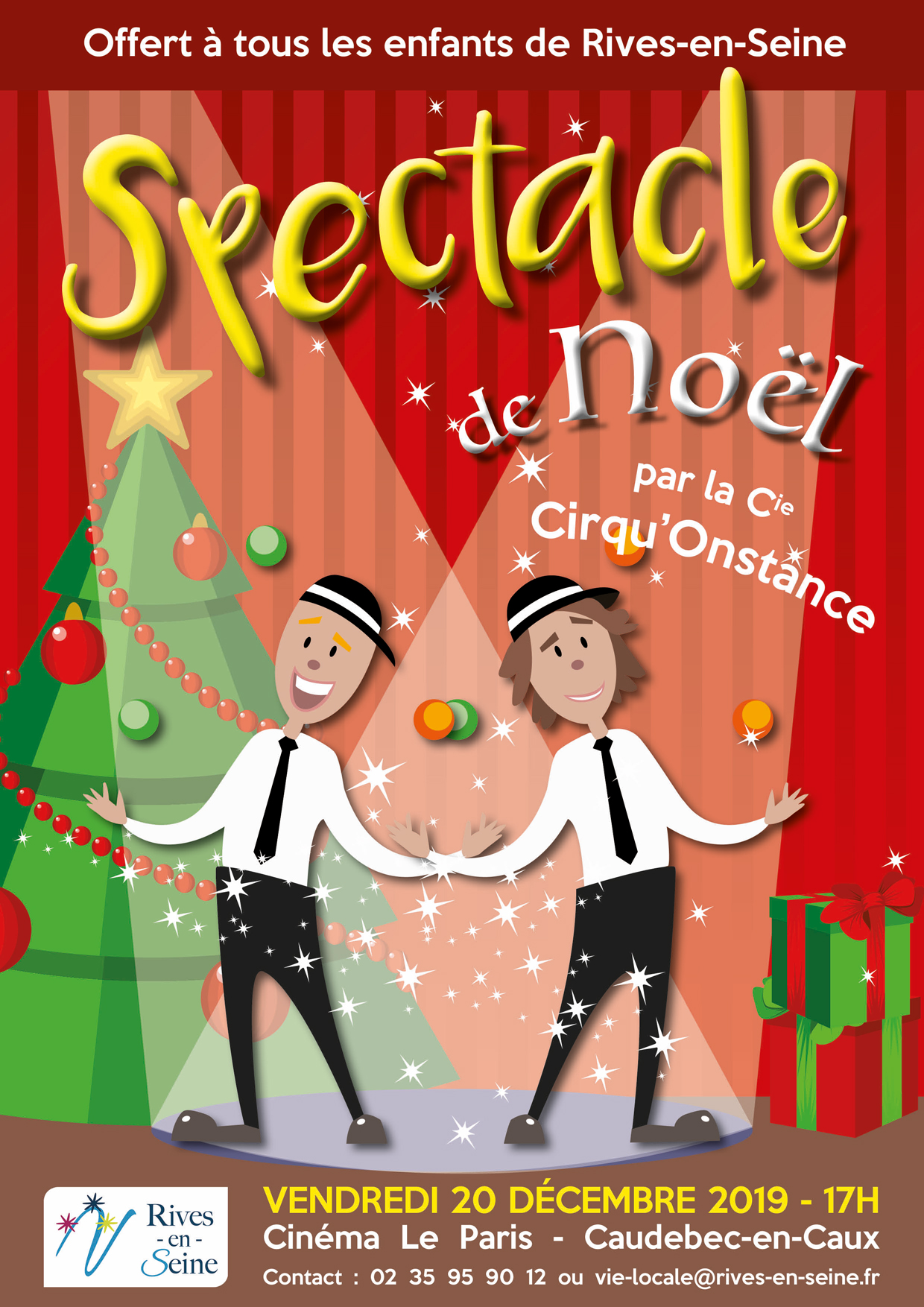Spectacle de Noël - Mairie de Rives-en-Seine